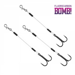 Prídavný náväzec na dravce BOMB! Twisto Rigs Fluorocarbon