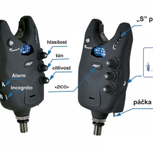 Sada signalizátorov Zico Unicarp III 2+1
