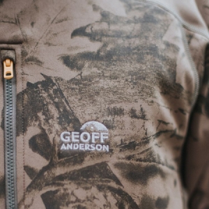 Celoročná flísová bunda Geoff Anderson Hoody 3 Black Leaf