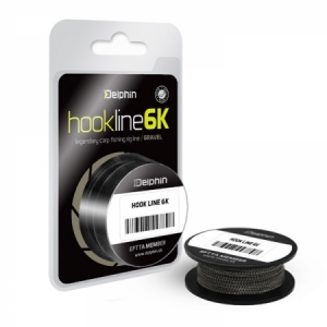 Šnúrka Delphin Hook Line 6K 25lb/ 20m
