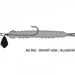 Libra Lures Slight Worm 38 - krill