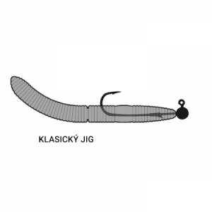 Libra Lures Fatty D´Worm 75 - krill