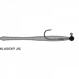 Libra Lures Dying Worm 80- krill