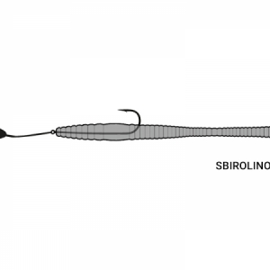Libra Lures Dying Worm 80- krill