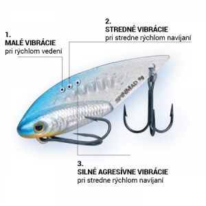 Cikáda SpinMad Hart 5cm/9g
