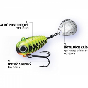 Tail Spinner SpinMad Crazy Bug 5,7cm/4g