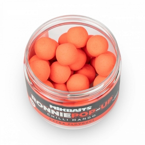 Extra plávajúce fluo boilies Mikbaits Ronnie Pop-up 14mm