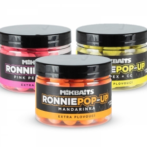 Extra plávajúce fluo boilies Mikbaits Ronnie Pop-up 14mm