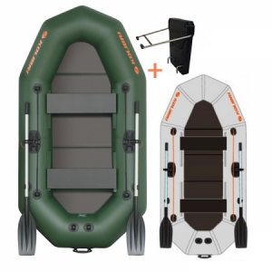 Čln Kolibri K 250 TP profi - pevná skladacia podlaha + držiak motora