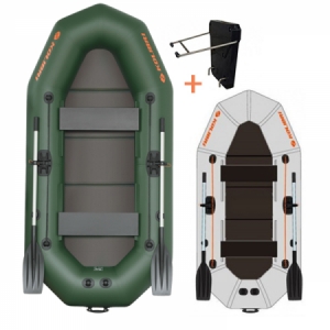 Čln Kolibri K 270 TP profi - pevná skladacia podlaha + držiak motora