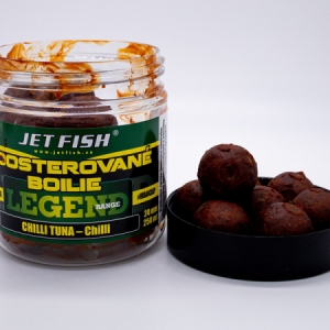 Boostrované boilies v dipe Jet Fish Legend 24mm