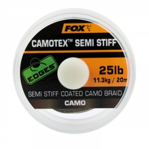 Šnúrka Fox Edges Camotex Semi Stiff Coated Camo Braid