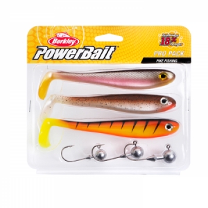 Set gumených nástrah na šťuku Berkley Pro Pack Pike