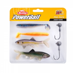 Set gumených nástrah na zubáča Berkley Pro Pack Zander