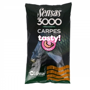 Krmivo Sensas 3000 Carpes Tasty Krill - kapor/krill