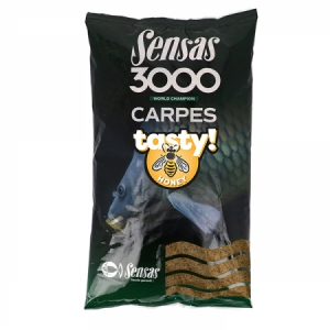 Krmivo Sensas 3000 Carpes Tasty Honey - kapor/med