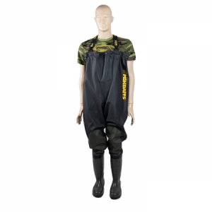 Prsačky Mikbaits Junior Slim Fit Black