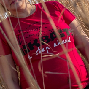 Dámske tričko Mikbaits Ladies Team - červené