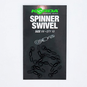 Obratlík s krúžkom na Ronnie Rig Korda Spinner Ring Swivel veľ. 11