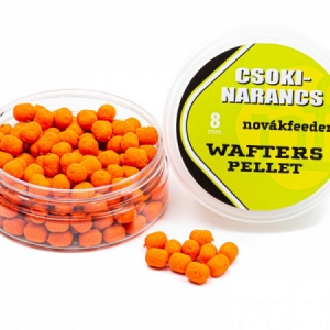 Neutrálne vyvážené Novák Feeder Wafters Pellet - čokoláda/pomaranč