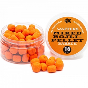 Novák Feeder Wafters Mixed Boilies Pellet 16mm - broskyňa