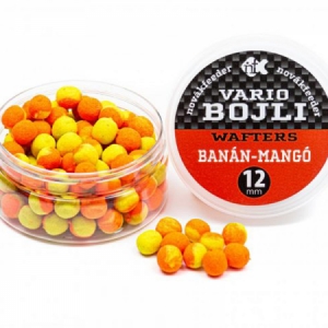 Neutrálne vyvážené boilies Novák Feeder Vario 12mm - mango/banán
