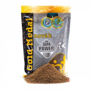 Krmivo Novák Feeder Gold Medal Dark Power - kalamár/korenie