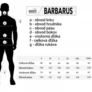 Bunda Geoff Anderson Barbarus 2 Jacket Green
