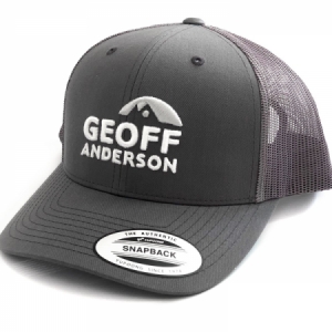 Šiltovka Geoff Anderson Snapback Grey