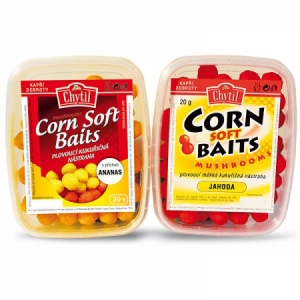 Nástraha Corn Soft Baits - mushrooms