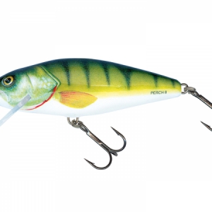vobler Salmo Perch 8cm / 12g - plávajúci