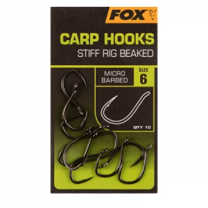 Háčik Fox Carp Hooks Stiff Rig Beaked