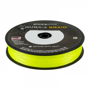 Šnúra SpiderWire Dura 4 Braid Yellow 150m
