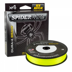 Šnúra SpiderWire Dura 4 Braid Yellow 150m