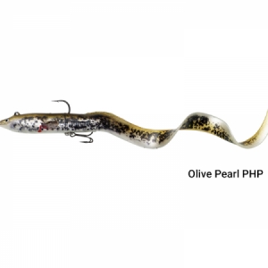 Gumená nástraha Savage Gear 4D Real Eel 20cm / 38g - úhor