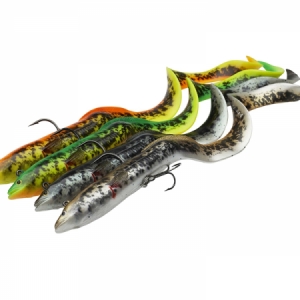 Gumená nástraha Savage Gear 4D Real Eel 20cm / 38g - úhor