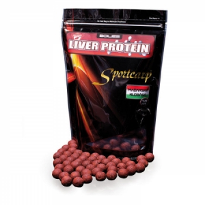 Boilies Sportcarp Liver Protein Hungarian Sausage - maďarská klobása