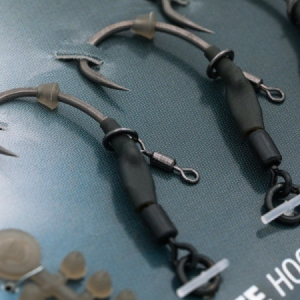 Koncová montáž Korda Spinner Kurv 3ks + stopery na háčik