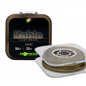 Olovená šnúrka Korda Kable Tight Weave 50lb / 22kg