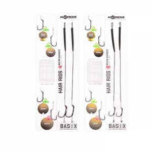 Náväzec Korda Basix Hair Rigs Wide Gape 2ks