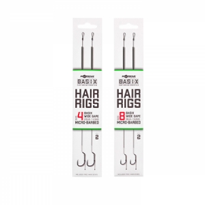 Náväzec Korda Basix Hair Rigs Wide Gape 2ks