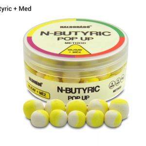 Plávajúce boilies Haldorádó N-Butyric Pop Up Method