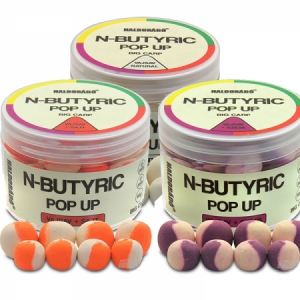 Plávajúce boilies Haldorádó N-Butyric Pop Up Big Carp