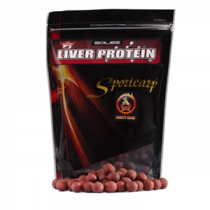 Boilies Sportcarp Liver Protein Fruity Crab - ovocie krab