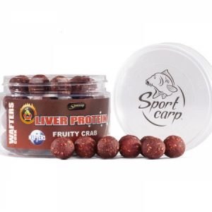 Neutrálne vyvážené boilies Sportcarp Wafters Cork
