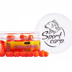 Neutrálne vyvážené boilies Sportcarp Method Feeder 9mm