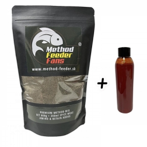 Krmivo + zálievka Method Feeder Fans Premium Method Mix Set
