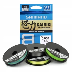 Šnúra Shimano Kairiki 8 Mantis Green 150m
