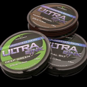 Šnúrka Gardner Ultra Sink Tungsten Skin Deep Green