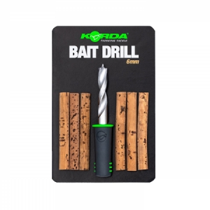 Vrták na boilies Korda Bait Drill + korok